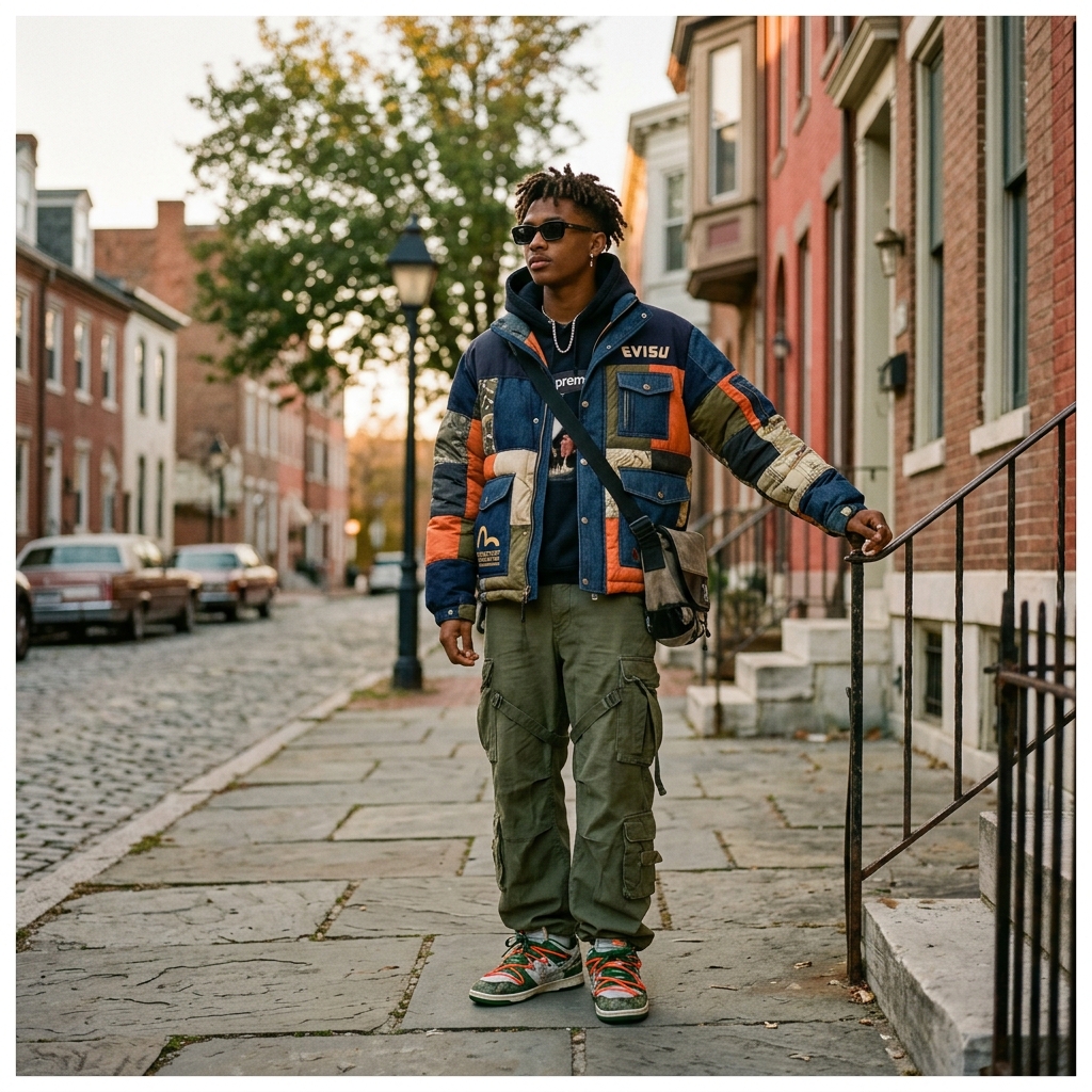 Street style in Baltimore
