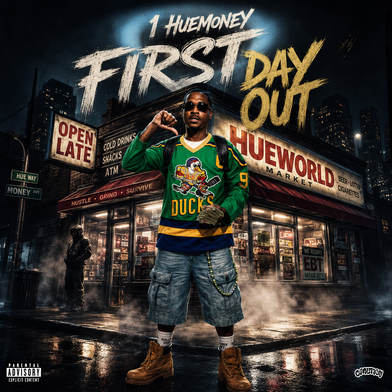 1 Huemoney First Day Out cover art